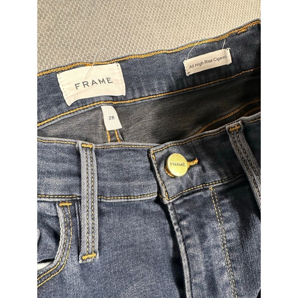 FRAME Ali High Rise Cigarette Jeans Size 28 - Picture 8 of 8